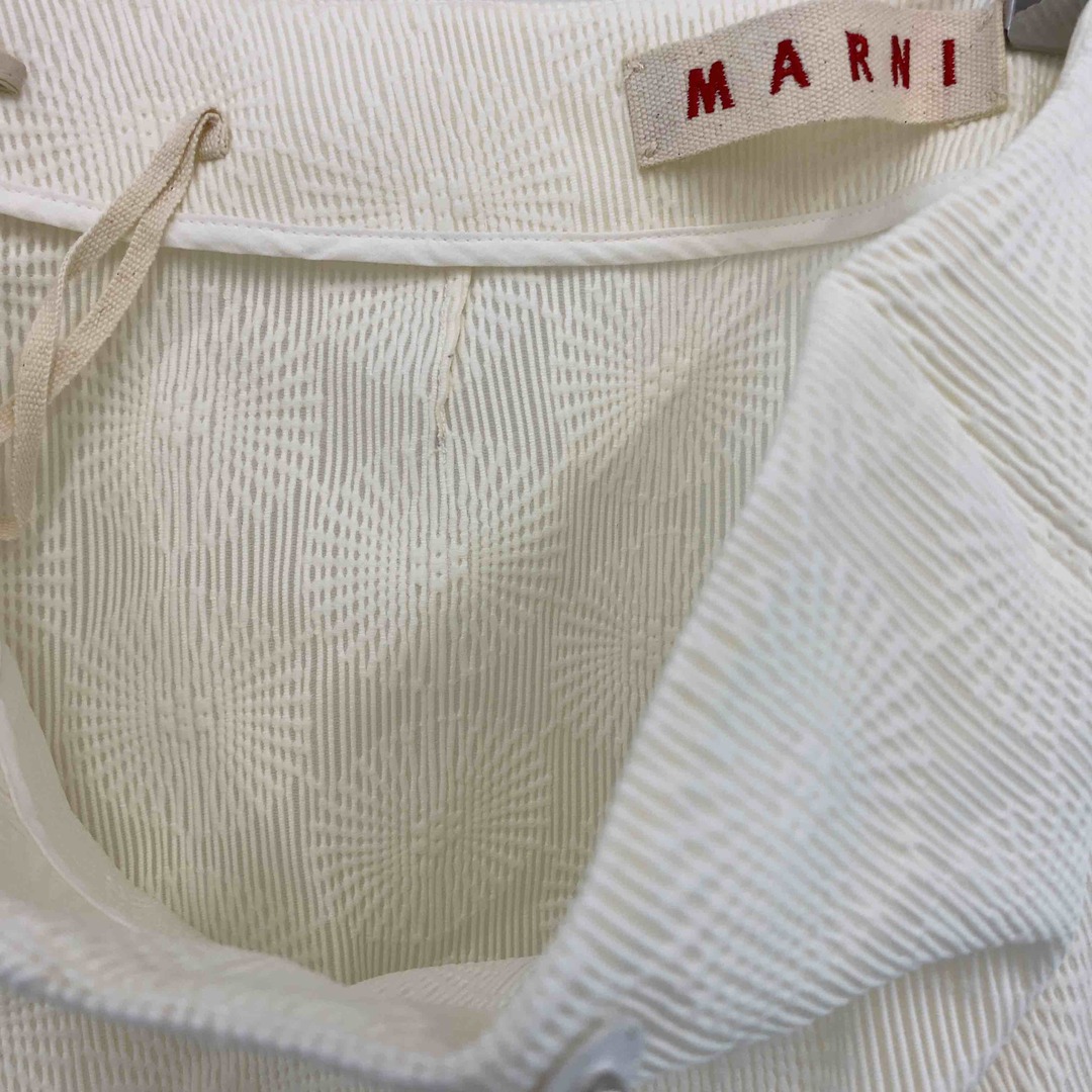 Marni(マルニ)のMARNI マルニ レディース ひざ丈スカート ホワイト レディースのスカート(ひざ丈スカート)の商品写真