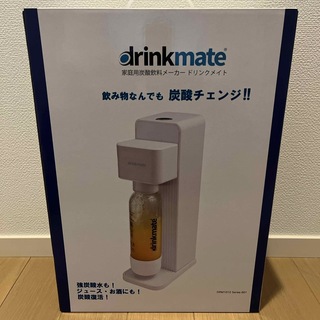 ドリンクメイト(drinkmate)の炭酸水メーカーdrinkmate DRM1012 WHITE ドリンクメイト(その他)