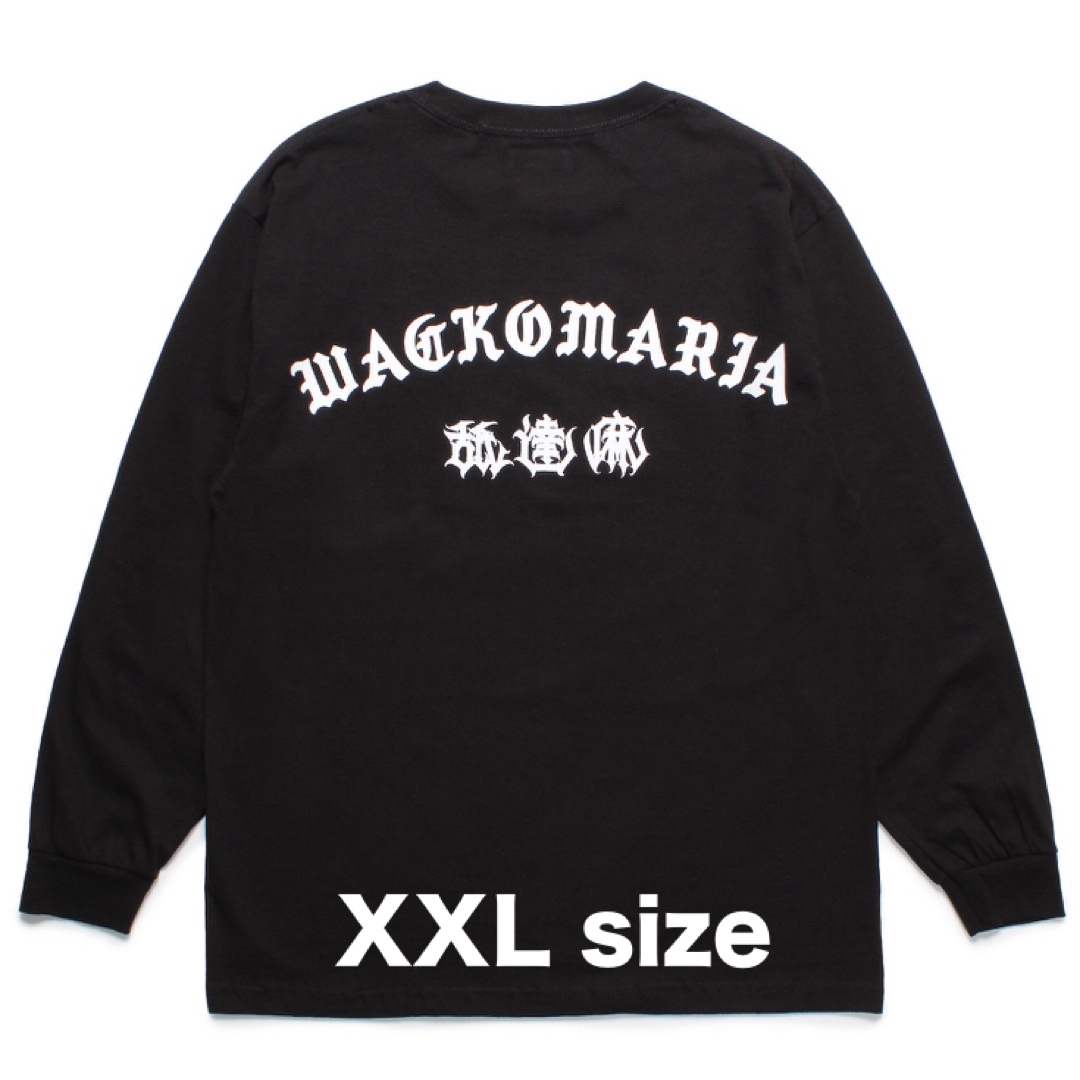 WACKO MARIA - WACKO MARIA 舐達磨 High Time LS T BLACK XXLの WACKO MARIA - WACKO MARIA 舐達磨 High Time LS T BLACK XXLの