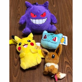 ポケモン(ポケモン)のポケットモンスター ぬいぐるみポーチ ネックポーチ パペット(キャラクターグッズ)