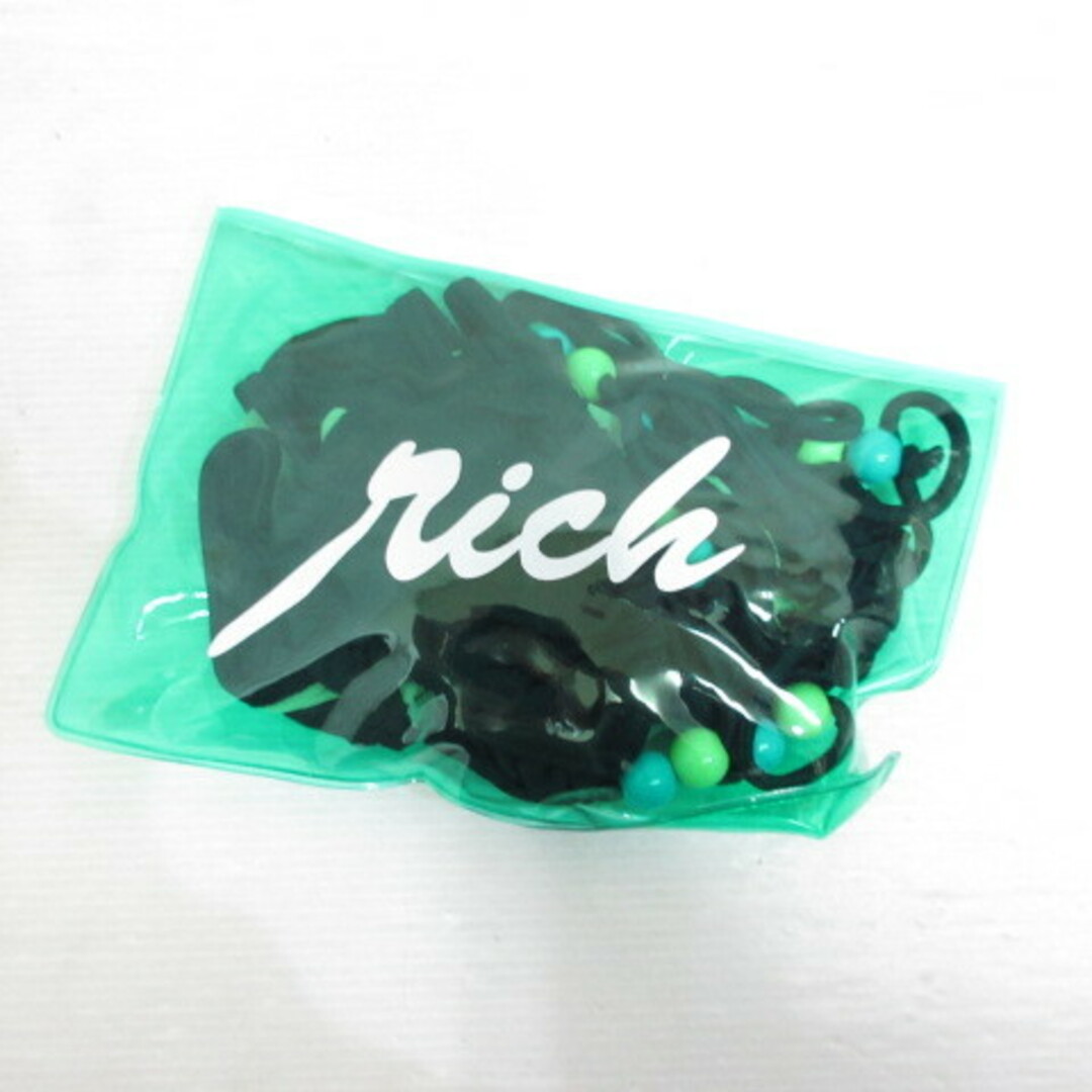 rich(リッチ)のリッチ rich 水着 三角 ビキニ セットアップ ポーチ付き F 黒 タグ付き レディースの水着/浴衣(水着)の商品写真