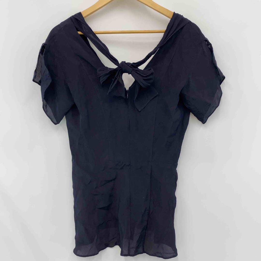Marni(マルニ)のMARNI マルニ レディース 半袖シャツ/ブラウス 紺色 レディースのトップス(シャツ/ブラウス(半袖/袖なし))の商品写真