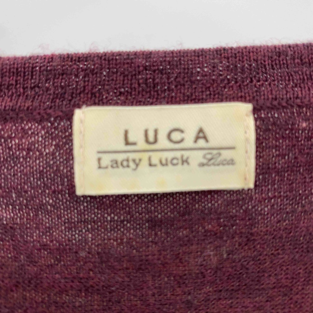 LUCA/LADY LUCK LUCA(ルカレディラックルカ)のLADY LUCK LUCA レディラックルカ レディース カーディガン レディースのトップス(カーディガン)の商品写真