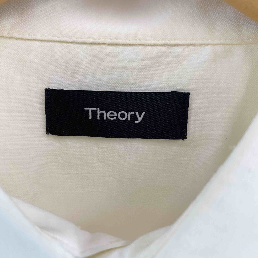 theory(セオリー)のtheory セオリー メンズ トップス 長袖シャツ アイボリー色 メンズのトップス(Tシャツ/カットソー(七分/長袖))の商品写真