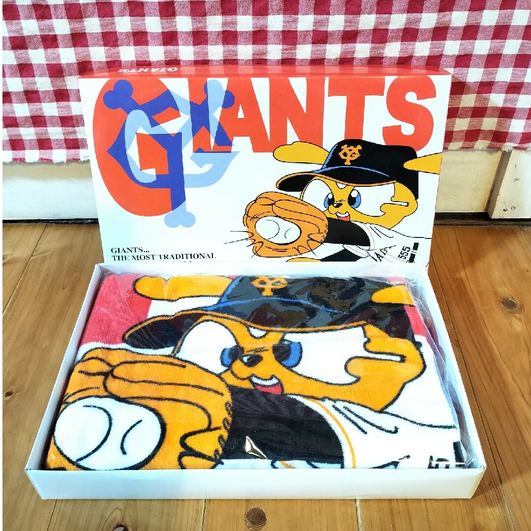 ジャイアンツ バスタオル ジャビット君 GIANTS スポーツ/アウトドアの野球(応援グッズ)の商品写真