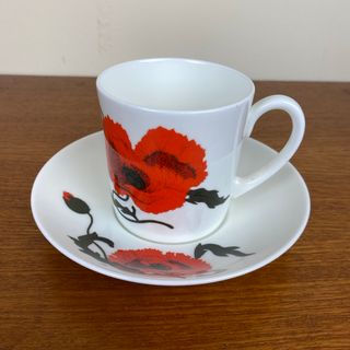 ウェッジウッド(WEDGWOOD)のウェッジウッド　スージークーパー　コーンポピー　ティーカップ　ヴィンテージ (グラス/カップ)