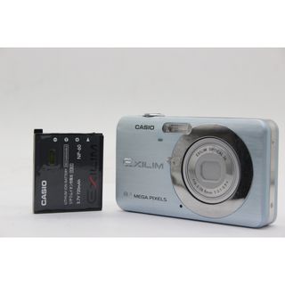 【返品保証】 カシオ Casio Exilim EX-Z80 ブルー 3x バッテリー付き コンパクトデジタルカメラ  s8889(コンパクトデジタルカメラ)