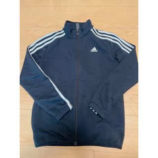 アディダス(adidas)の150cm アディダス　ジャージ　長袖　上着　黒　ジッパー　キッズ(その他)