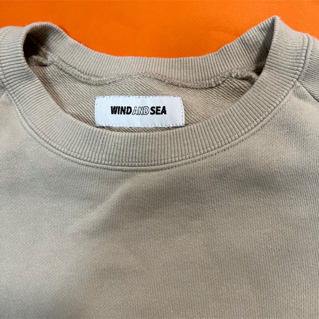 WIND AND SEA(ウィンダンシー)のウィンダンシー WIND AND SEA スウェット トレーナー S ロゴ メンズのトップス(スウェット)の商品写真