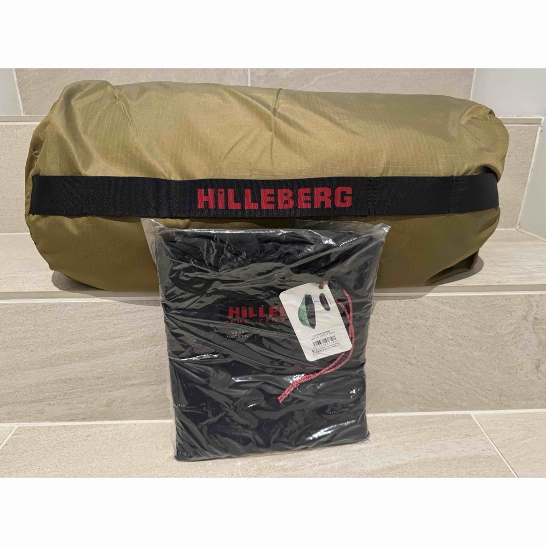 HILLEBERG(ヒルバーグ)のヒルバーグ サイボ サンド　純正FP付 スポーツ/アウトドアのアウトドア(テント/タープ)の商品写真