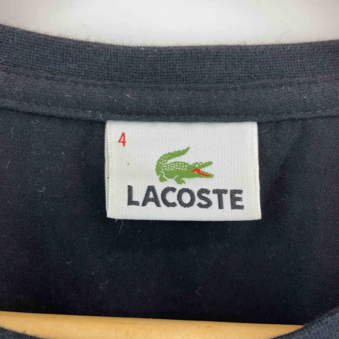 LACOSTE(ラコステ)のLACOSTE ラコステ メンズ Tシャツ（半袖） ブラック メンズのトップス(Tシャツ/カットソー(半袖/袖なし))の商品写真