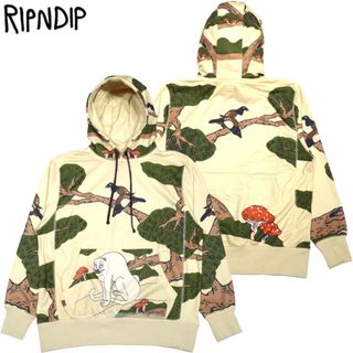 リップンディップ(RIPNDIP)のRIPNDIP パーカー L Zen Pullover Sweaterナチュラル(パーカー)