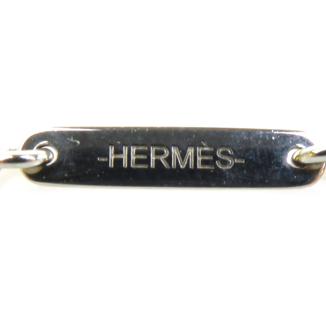 Hermes(エルメス)のエルメス HERMES ネックレス コルタージュ ロープネックレス メタル シルバー ユニセックス 送料無料【中古】 h30270f レディースのアクセサリー(ネックレス)の商品写真