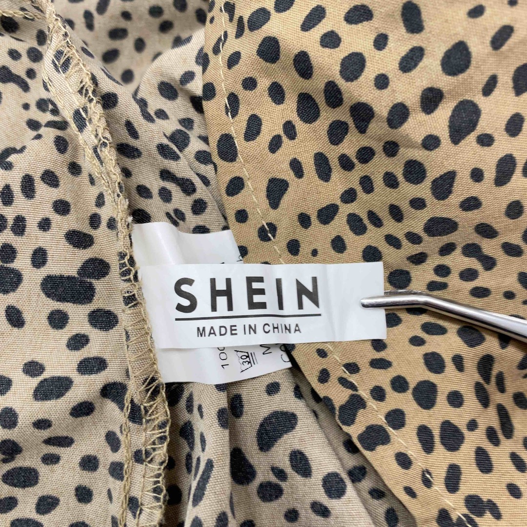 SHEINAR(シェイナー)のSHEIN シーイン  レディース 長袖ワンピース 茶色 tk レディースのワンピース(その他)の商品写真