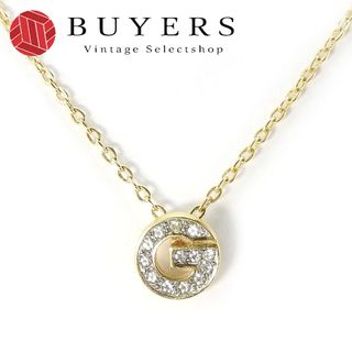 GIVENCHY - 【中古】 ジバンシー ネックレス メタル ゴールド メッキ ラインストーン アクセサリー レディース 女性 Givenchy