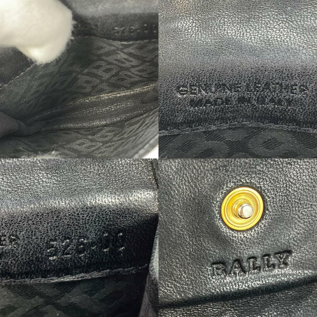 Bally - 【中古】 バリー コインケース レザー ブラック Bally - 【中古】 バリー コインケース レザー ブラック