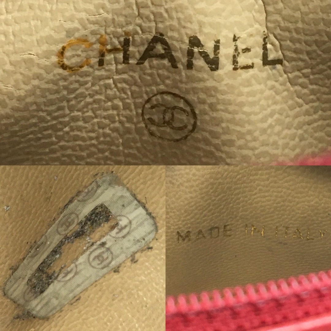 CHANEL(シャネル)のシャネル　キャビアスキン　ミニ　ポーチ　コインケース レディースのファッション小物(ポーチ)の商品写真
