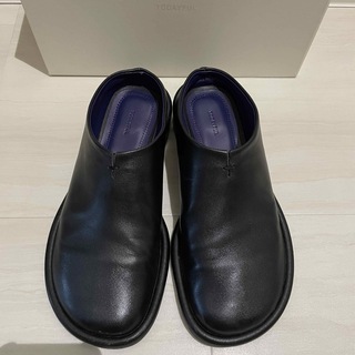 TODAYFUL - TODAYFUL Slide Leather Shoes 37・トゥデイフル