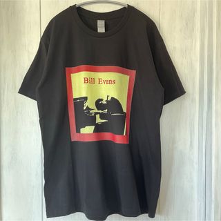 ギルタン(GILDAN)のBILL EVANS  TシャツXL  /新品未使用品　送料無料　ブラック(Tシャツ/カットソー(半袖/袖なし))