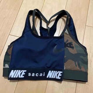 サカイ(sacai)のnike×sacai ブラトップ(ヨガ)