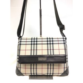BURBERRY - 極美品*バーバリー ショルダーバッグ ノバチェック レザー BURBERRY - 極美品*バーバリー ショルダーバッグ ノバチェック レザー