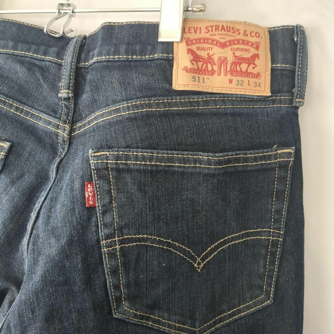 Levi's(リーバイス)のLEVI'S511 W32L34メンズMスキニーデニム/ジーンズ　14 メンズのパンツ(デニム/ジーンズ)の商品写真