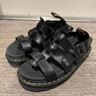 ドクターマーチン(Dr.Martens)のDr.Martens ドクターマーチン レザーサンダル テリー TERRY 夏黒(サンダル)