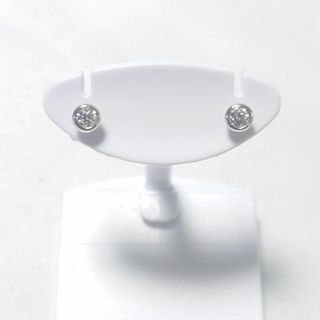 ティファニー(Tiffany & Co.)のTIFFANYティファニー Pt950 バイザヤード ダイヤモンドピアス(ピアス)