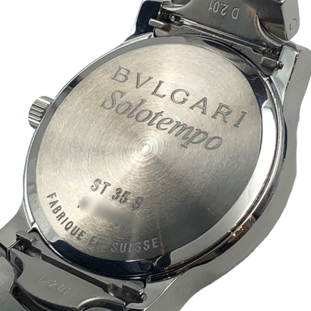 BVLGARI(ブルガリ)の　ブルガリ BVLGARI ソロテンポ ST35S ホワイト SS ユニセックス 腕時計 レディースのファッション小物(腕時計)の商品写真