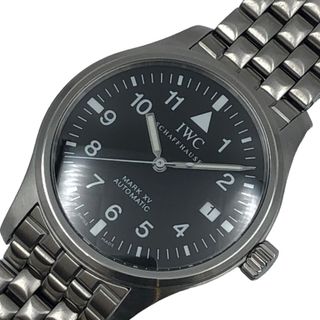 インターナショナルウォッチカンパニー(IWC)の　インターナショナルウォッチカンパニー IWC パイロットウォッチ マークXV IW325307 ブラック SS メンズ 腕時計(その他)
