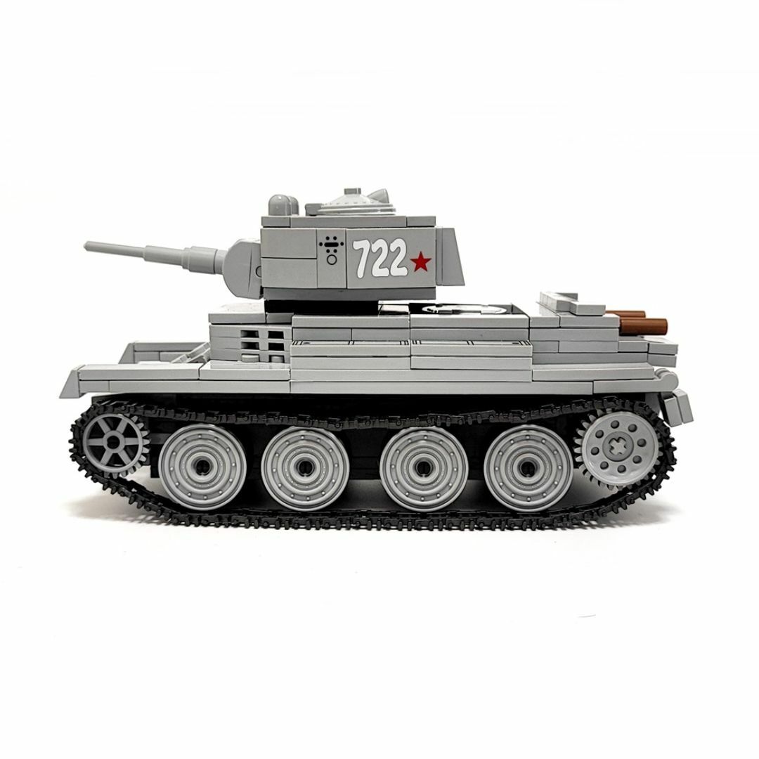 BT-7 ブロック戦車 ミリタリー 戦車 送料無料 キッズ/ベビー/マタニティのおもちゃ(積み木/ブロック)の商品写真