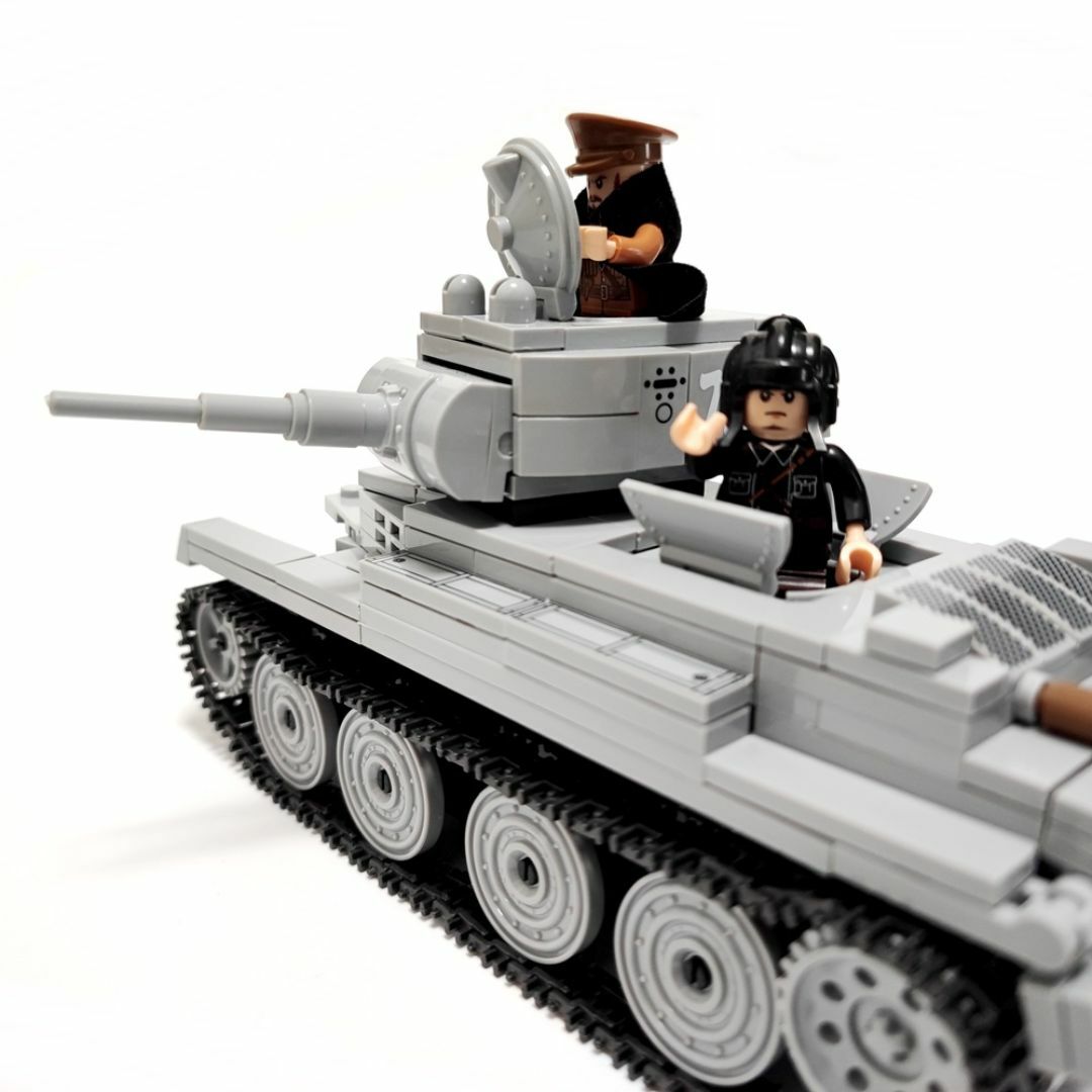 BT-7 ブロック戦車 ミリタリー 戦車 送料無料 キッズ/ベビー/マタニティのおもちゃ(積み木/ブロック)の商品写真