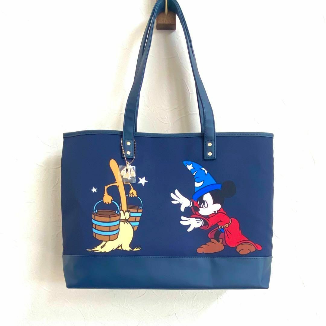 Disney(ディズニー)の東京 ディズニーリゾート　限定　ミッキーマウス トートバッグ ファンタジア レディースのバッグ(トートバッグ)の商品写真