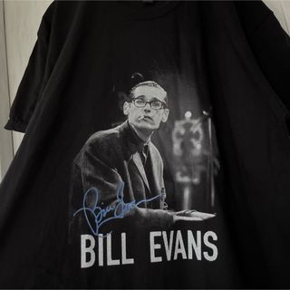 ギルタン(GILDAN)のBILL EVANS  ブラックTシャツ　XLサイズ　新品未使用　送料無料(Tシャツ/カットソー(半袖/袖なし))