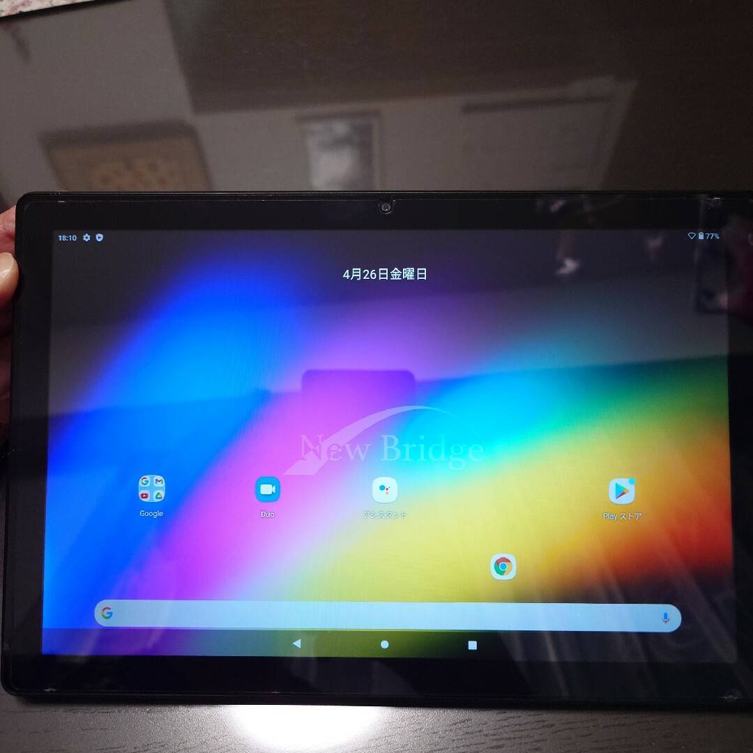 10.1型 Android タブレット New Bridge NBTB102 スマホ/家電/カメラのPC/タブレット(タブレット)の商品写真