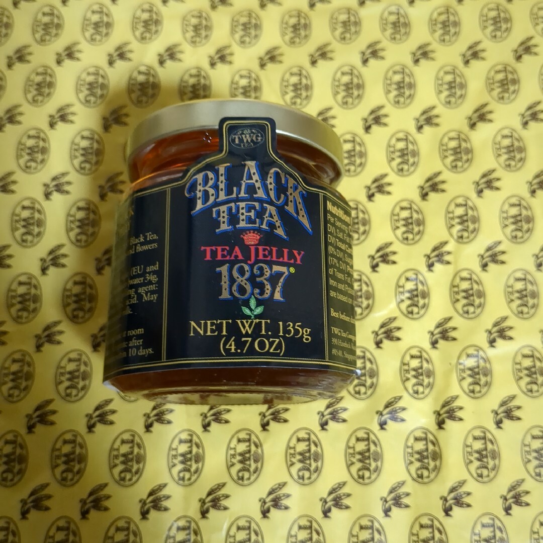 TWG TEA JELLY 135g 2種類 食品/飲料/酒の加工食品(缶詰/瓶詰)の商品写真