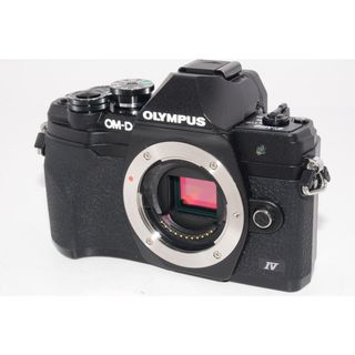 【外観特上級】OLYMPUS ミラーレス一眼カメラ OM-D E-M10 MarkIVボディー ブラック(ミラーレス一眼)