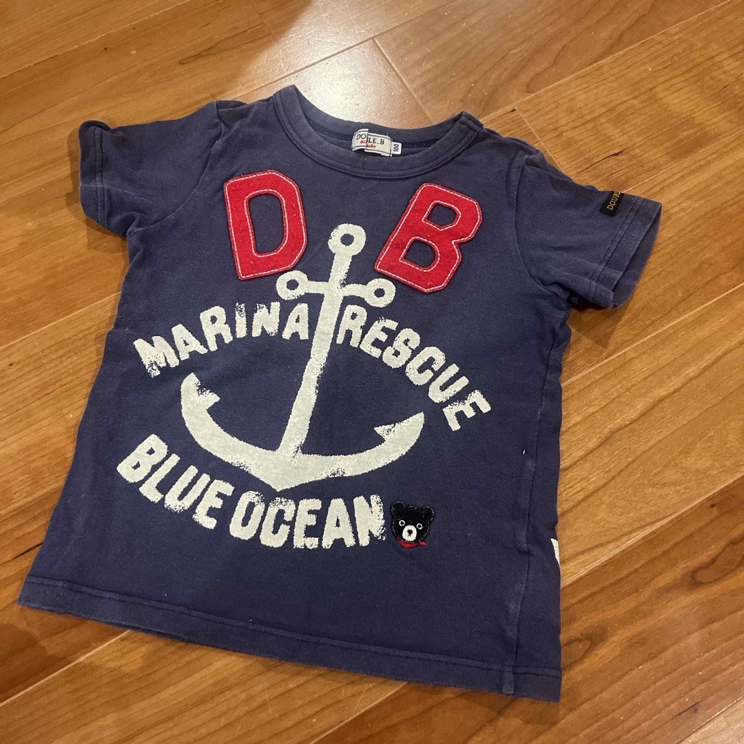 DOUBLE.B(ダブルビー)のダブルビー　マリンTシャツ　100 キッズ/ベビー/マタニティのキッズ服男の子用(90cm~)(Tシャツ/カットソー)の商品写真
