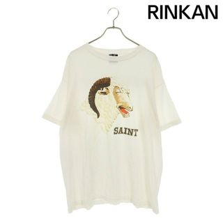 セントマイケル SAINT MICHAEL  21AW  SM-A21-0000-008 HEAVENLYプリントTシャツ メンズ XL(Tシャツ/カットソー(半袖/袖なし))