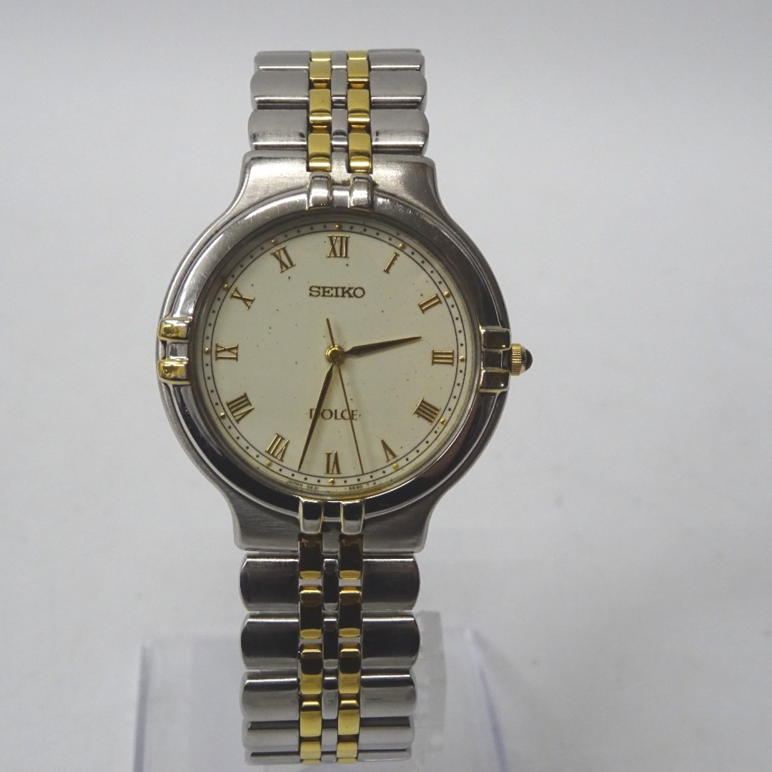 SEIKO(セイコー)のセイコー 腕時計 ドルチェ 5E31-6E40 ホワイト系 Ft601541 中古 レディースのファッション小物(腕時計)の商品写真