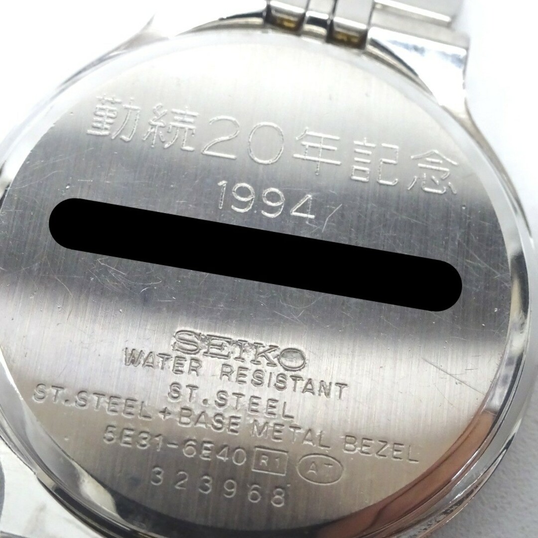 SEIKO(セイコー)のセイコー 腕時計 ドルチェ 5E31-6E40 ホワイト系 Ft601541 中古 レディースのファッション小物(腕時計)の商品写真