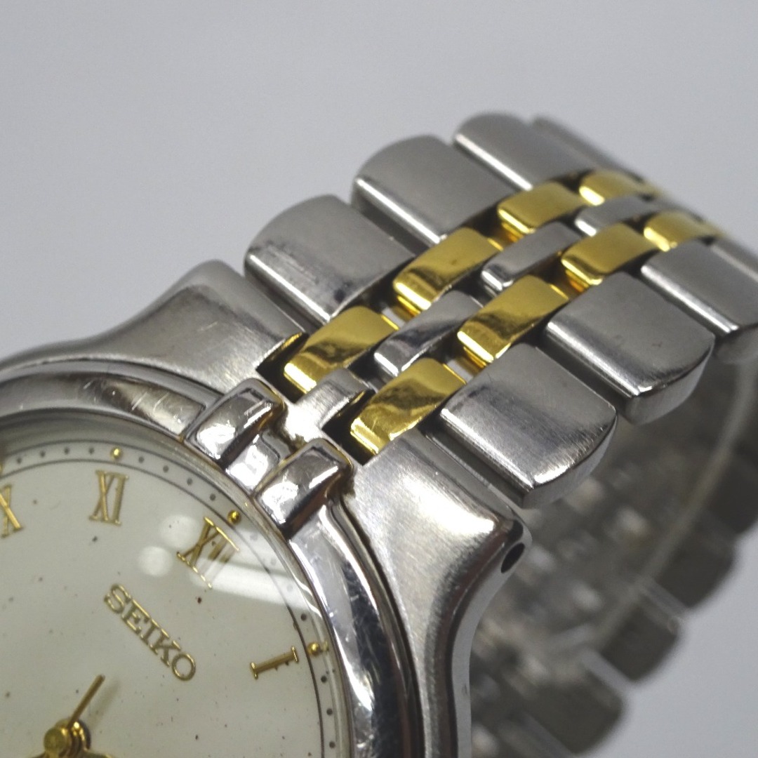 SEIKO(セイコー)のセイコー 腕時計 ドルチェ 5E31-6E40 ホワイト系 Ft601541 中古 レディースのファッション小物(腕時計)の商品写真