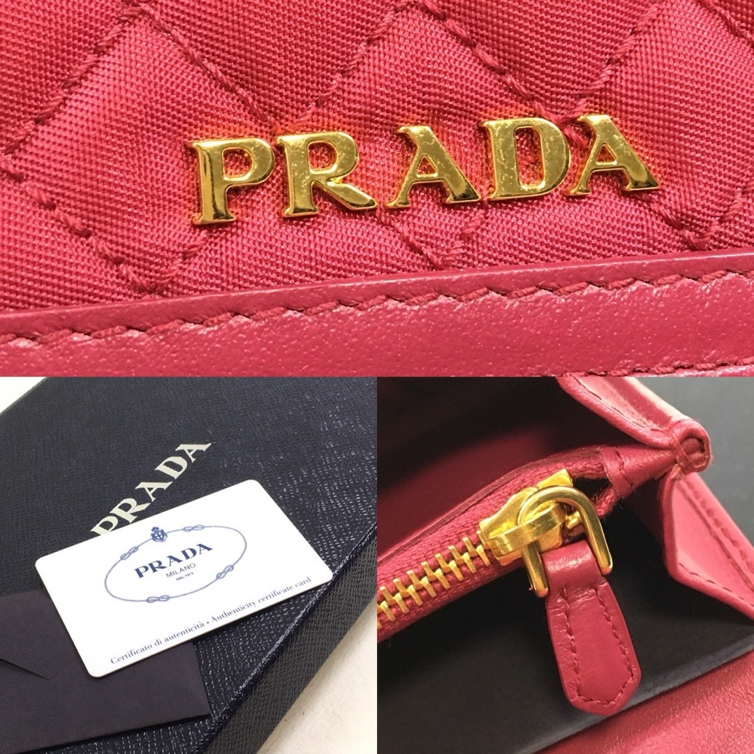 PRADA(プラダ)の未使用　プラダ　ポシェット　ウォレット　ショルダーバッグ　ポーチ　2way レディースのバッグ(ショルダーバッグ)の商品写真