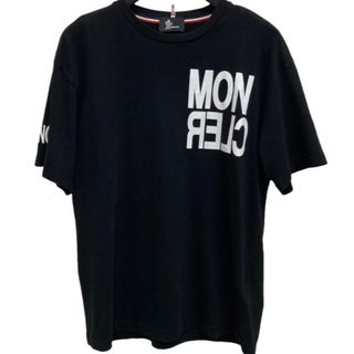 モンクレール(MONCLER)の★最新作★ MONCLER Tシャツ Ｍ　モンクレール グルノーブル ブラック(Tシャツ/カットソー(半袖/袖なし))