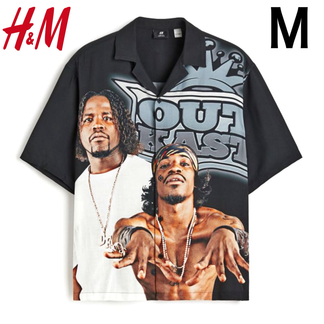 H&M(エイチアンドエム)の新品 H&M × アウトキャスト OUTKAST シャツ HIPHOP M メンズのトップス(シャツ)の商品写真