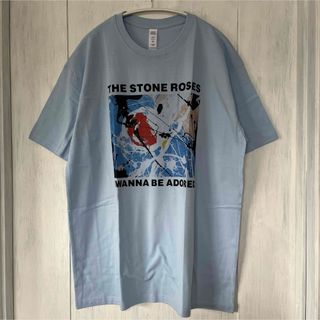 THE STONE ROSES / ペールブルー/XLサイズ(Tシャツ/カットソー(半袖/袖なし))