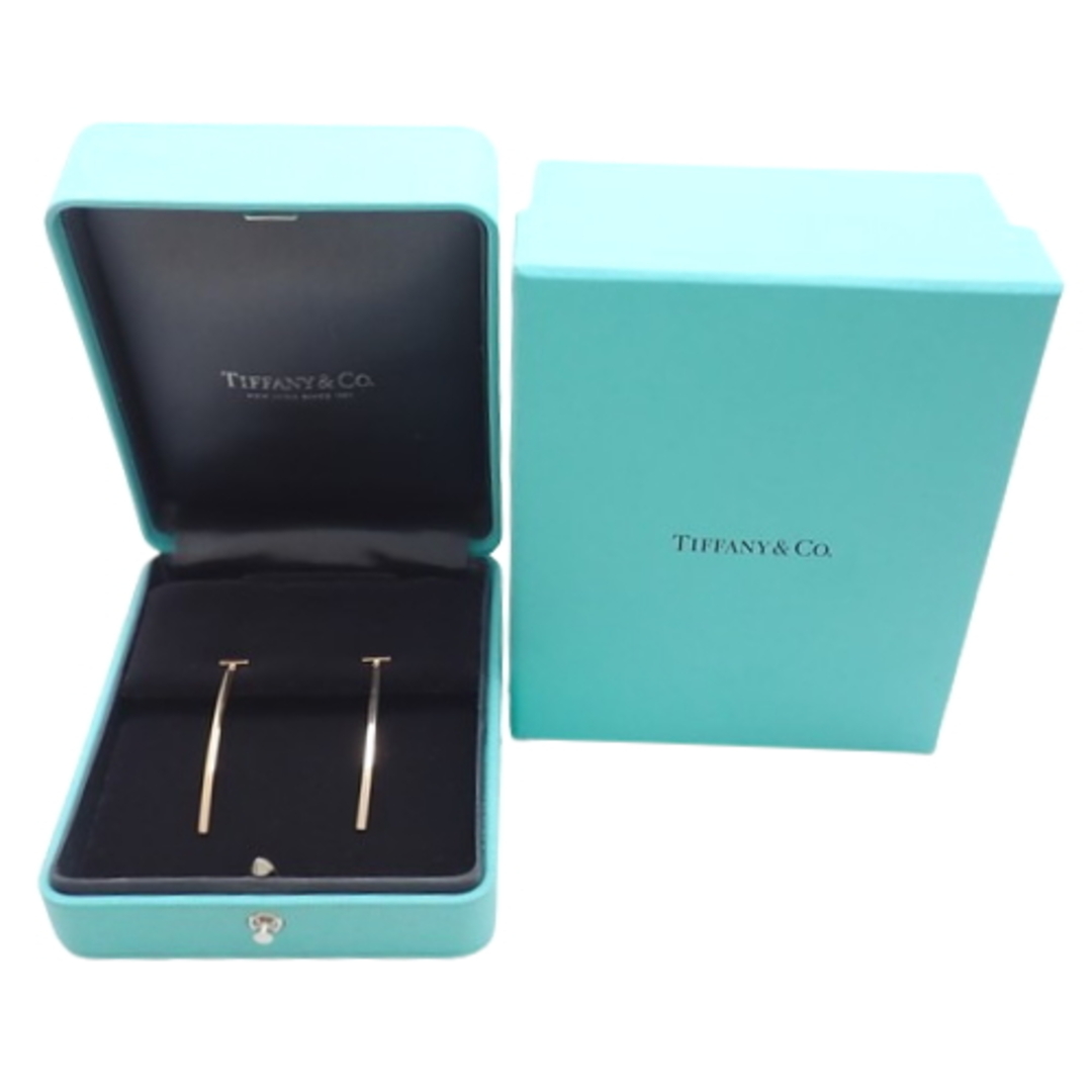 Tiffany & Co.(ティファニー)のTIFFANY&Co.(ティファニー) バーピアス 62271876(2024年4月現在現行品) K18 ピンクゴールド PG ピアス Tワイヤーバー アクセサリー ジュエリー ローズゴールド レディース 40802091627【中古】【アラモード】 レディースのアクセサリー(ピアス)の商品写真