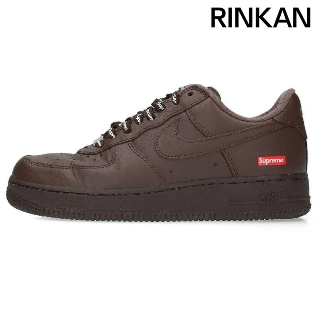 NIKE(ナイキ)のナイキ ×シュプリーム SUPREME  AIR FORCE 1 LOW BAROQUE BROWN CU9225-200 エアフォース1ロースニーカー メンズ 26cm メンズの靴/シューズ(スニーカー)の商品写真