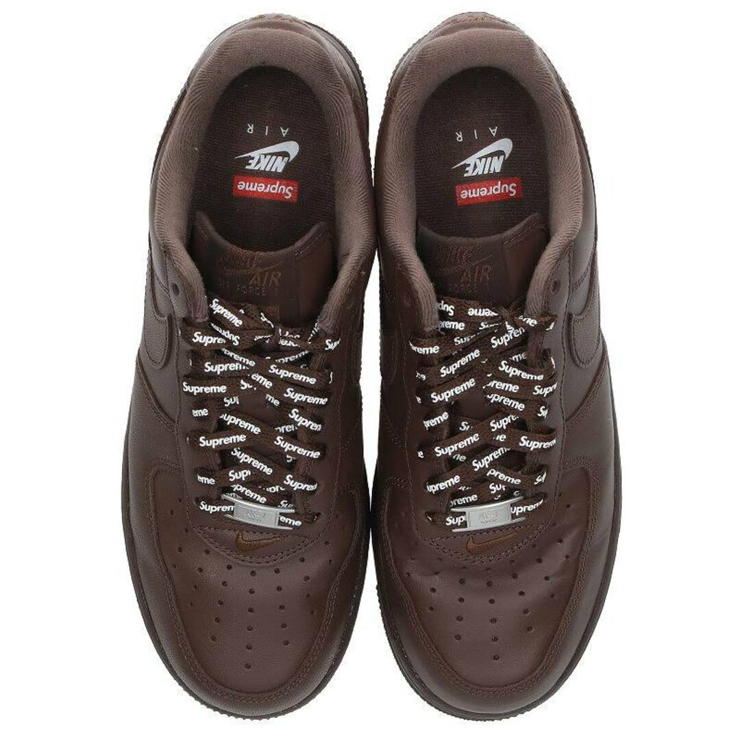 NIKE(ナイキ)のナイキ ×シュプリーム SUPREME  AIR FORCE 1 LOW BAROQUE BROWN CU9225-200 エアフォース1ロースニーカー メンズ 26cm メンズの靴/シューズ(スニーカー)の商品写真