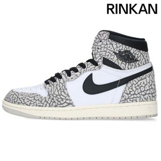 ナイキ(NIKE)のナイキ  AIR JORDAN1 RETRO HIGH OG DZ5485-052 エアジョーダン1ハイ ホワイトセメントスニーカー メンズ 27.5cm(スニーカー)